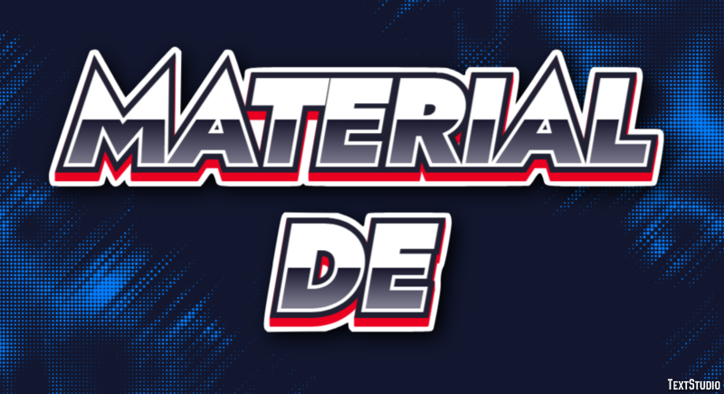 Material de Text effect