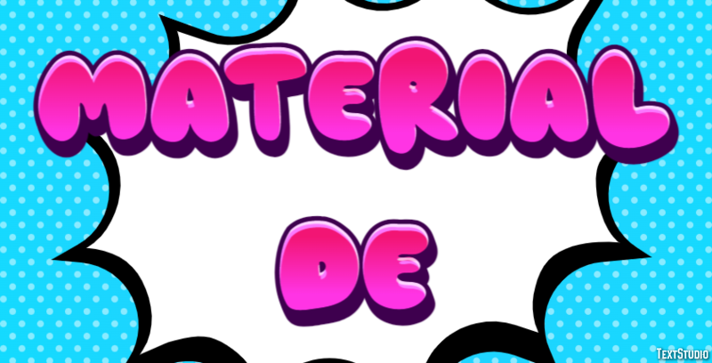 Material de Text effect