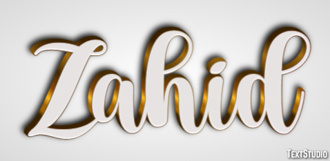 Zahid Text Effect