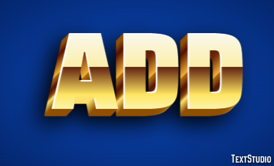Add Text Effect