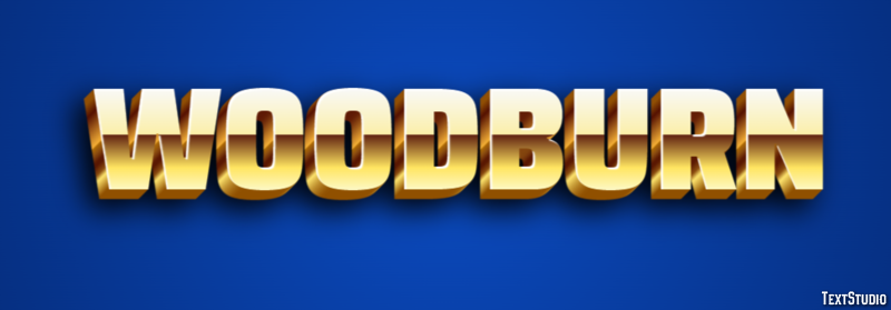 Woodburn Efekt tekstowy