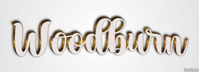 Woodburn Efekt tekstowy