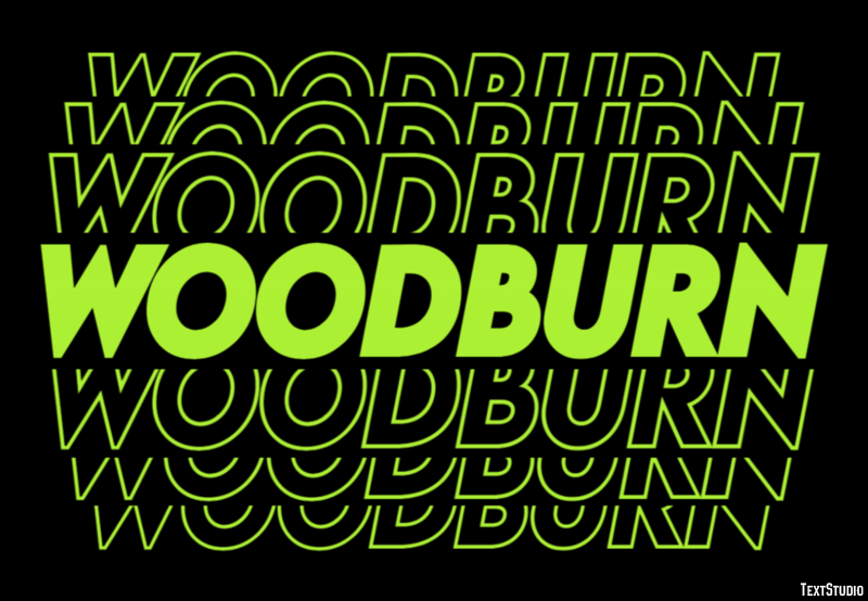 Woodburn Efekt tekstowy