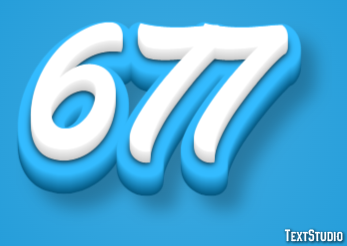 677 Text Effect