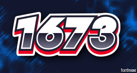 1673 Text Effect