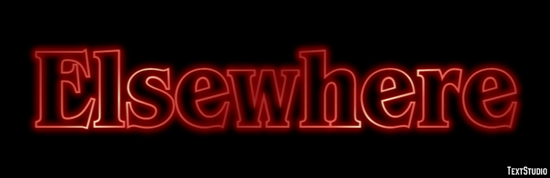 Elsewhere Effetto testo