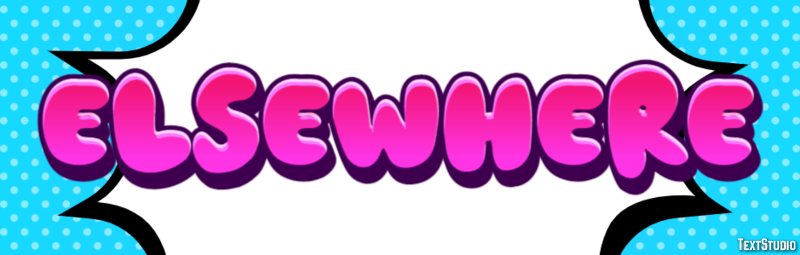 Elsewhere Effetto testo