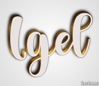 Igel Texteffekt