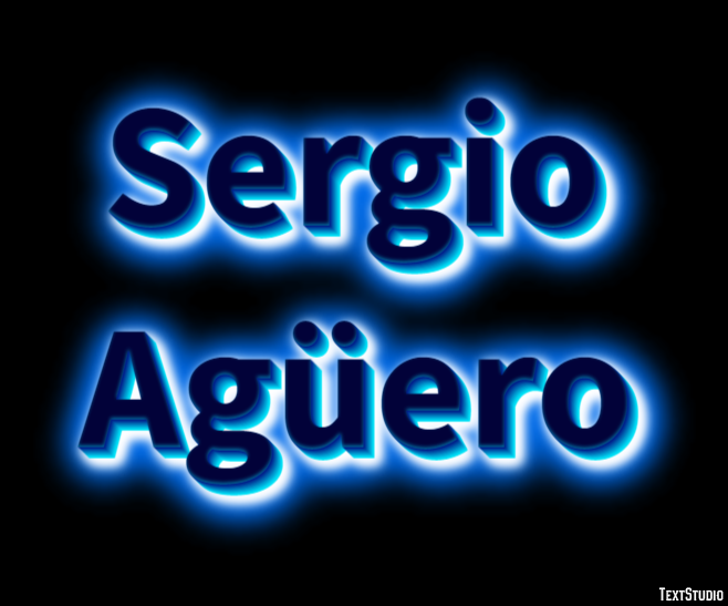 Sergio Agüero Efeito do texto