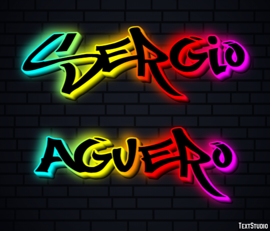 Sergio Agüero Efeito do texto