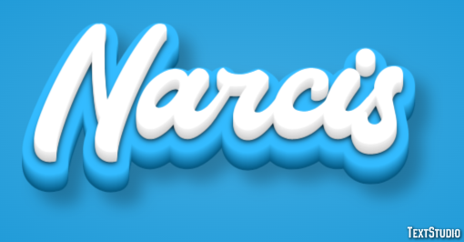 Narcis Text effect