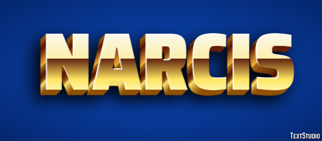 Narcis Text effect