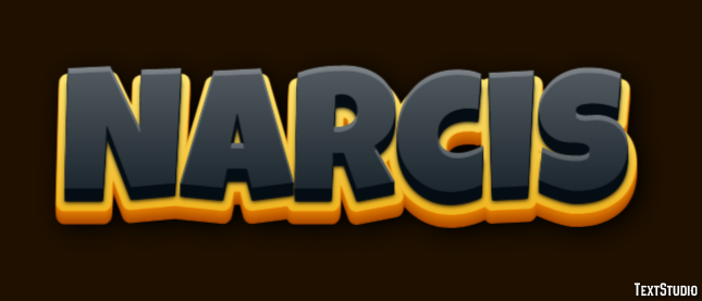 Narcis Text effect