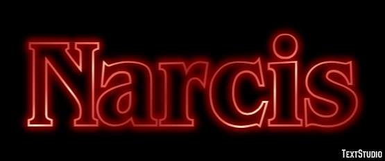 Narcis Text effect