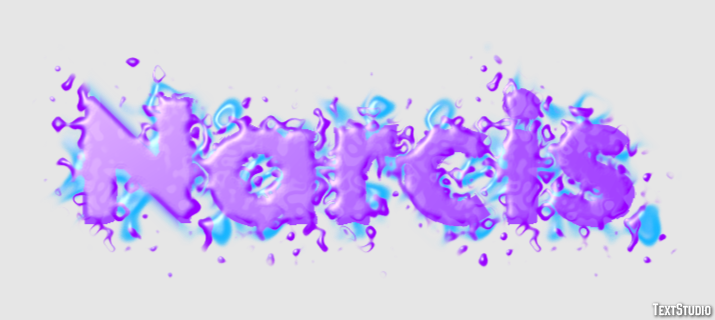 Narcis Text effect