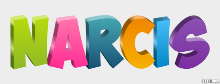 Narcis Text effect