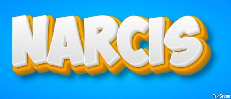 Narcis Text effect