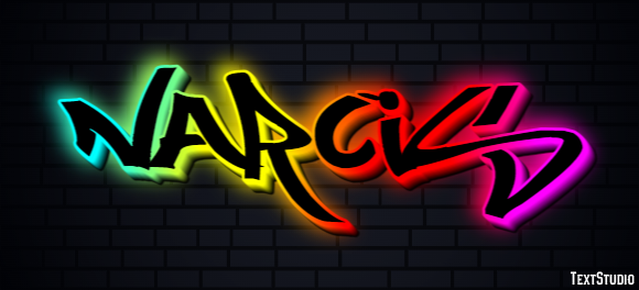 Narcis Text effect