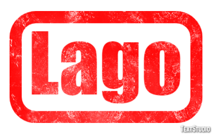 Lago Efecto de texto