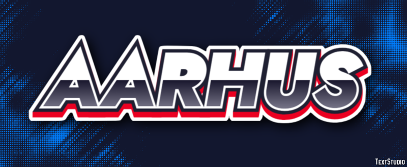 Aarhus Text Effect