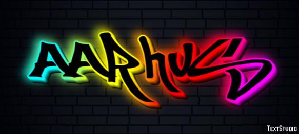 Aarhus Text Effect