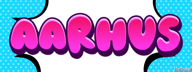 Aarhus Text Effect