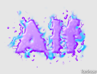 Alf Text effect