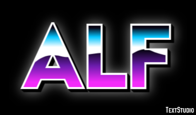 Alf Text Effect
