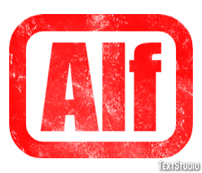 Alf Text Effect