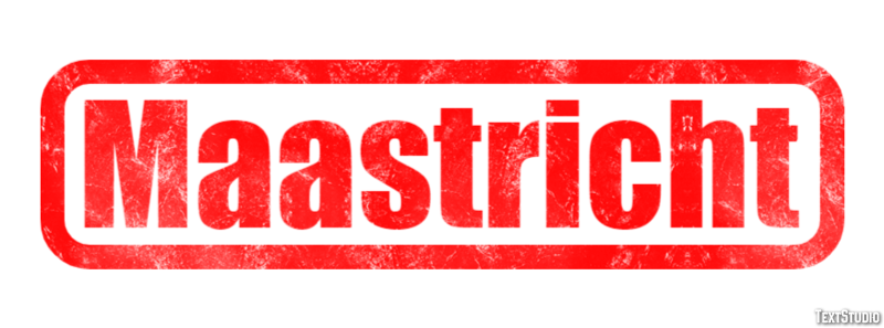 Maastricht Эффект текста