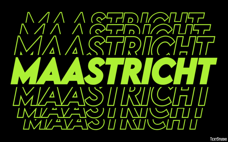 Maastricht Эффект текста