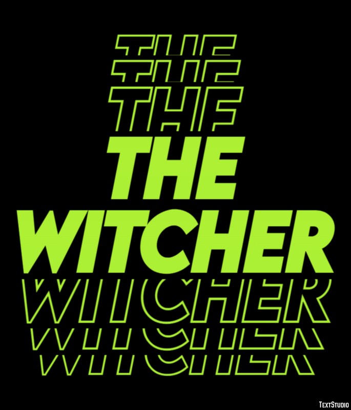 The Witcher Efekt tekstowy