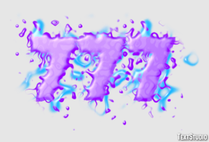 777 Text Effect