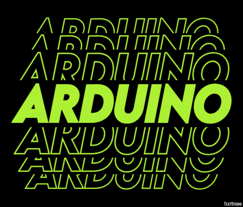Arduino Effet de Texte