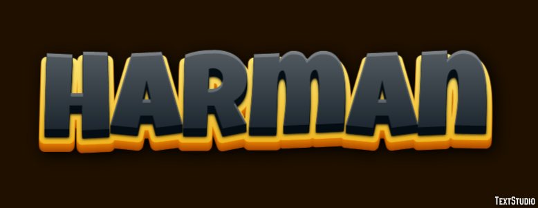 Harman Text Effect