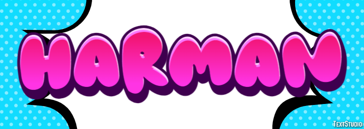 Harman Text Effect
