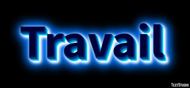 Travail Effet de Texte