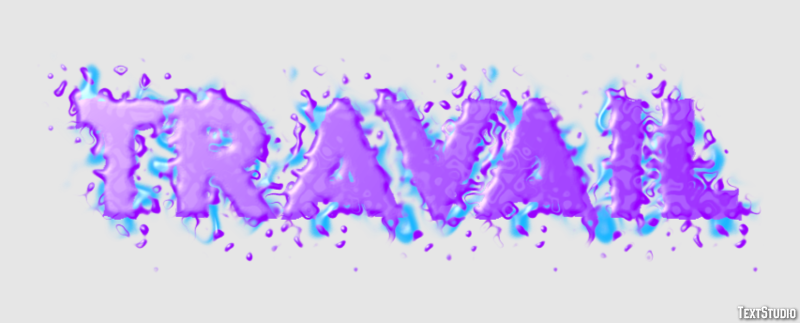 Travail Texteffekt