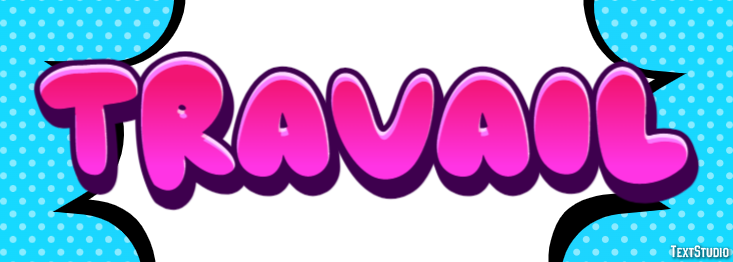 Travail Texteffekt