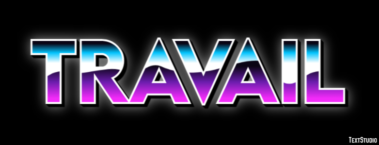 Travail Texteffekt