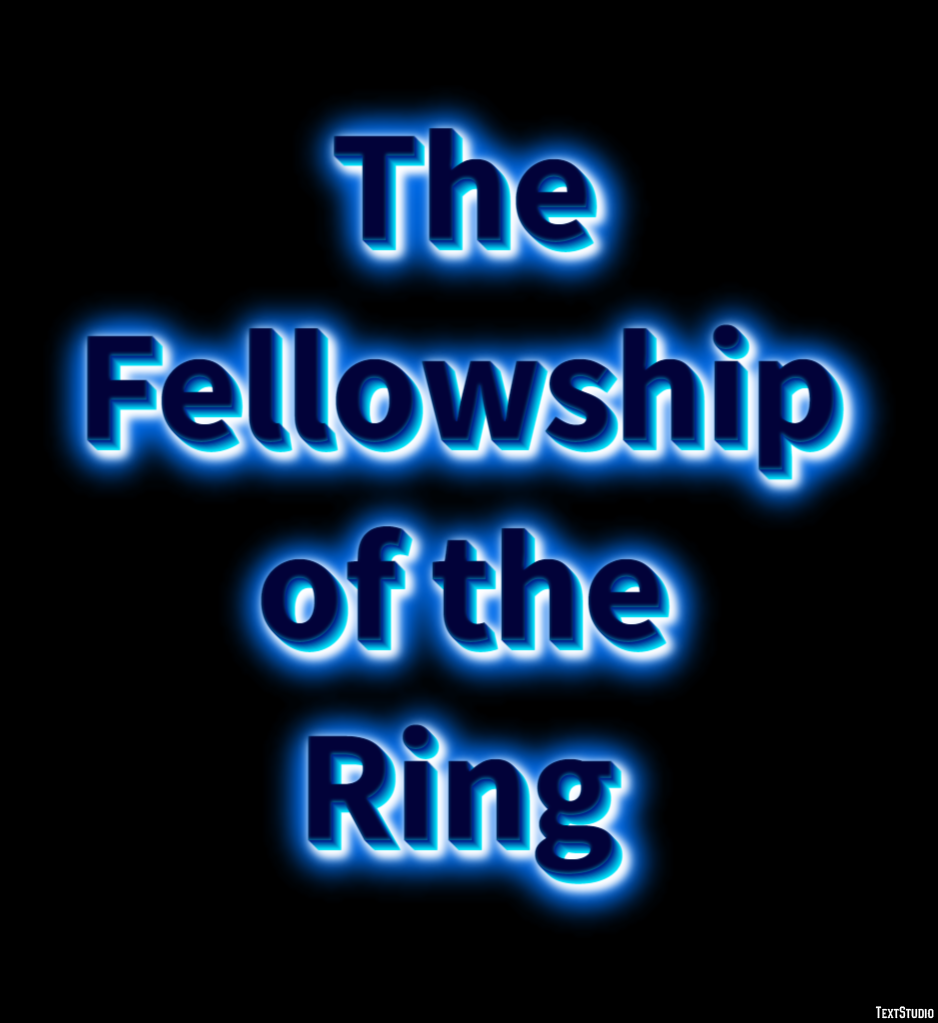 The Fellowship of the Ring Text Effect