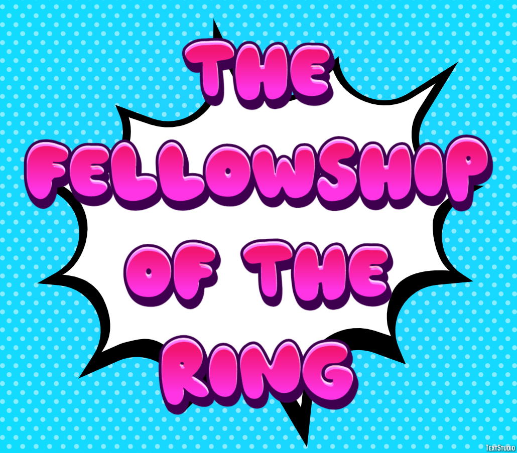 The Fellowship of the Ring Text Effect