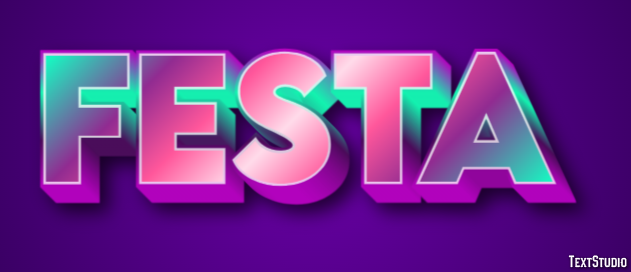 Festa Tekst effect