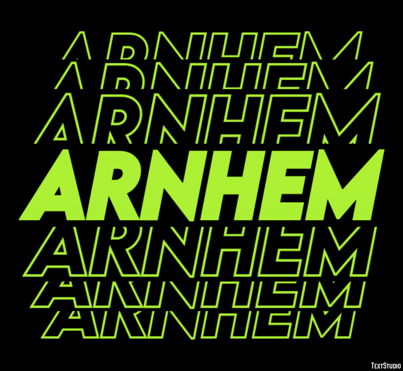 Arnhem Text Effect