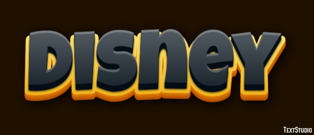Disney Tekst effect