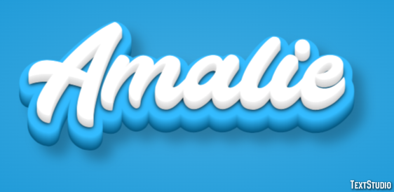 Amalie Text Effect