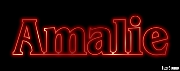 Amalie Text Effect