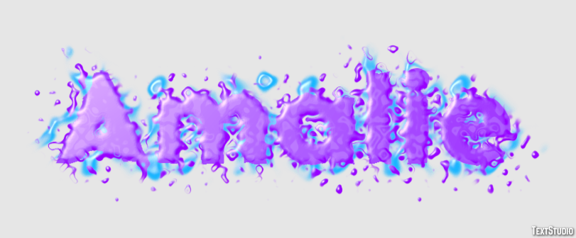 Amalie Efecto de Texto
