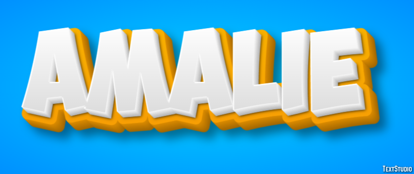 Amalie Text Effect
