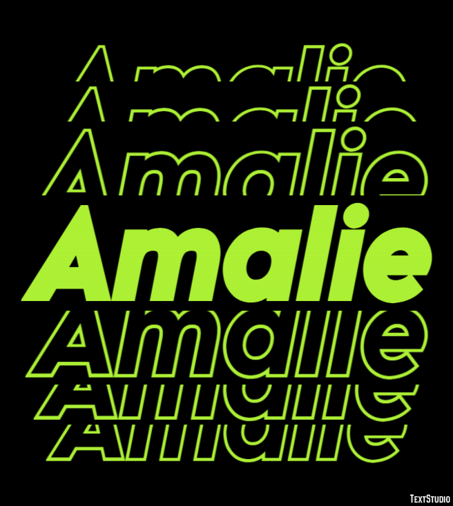 Amalie Effet de Texte